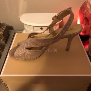 Michael Kors Rose gold heels